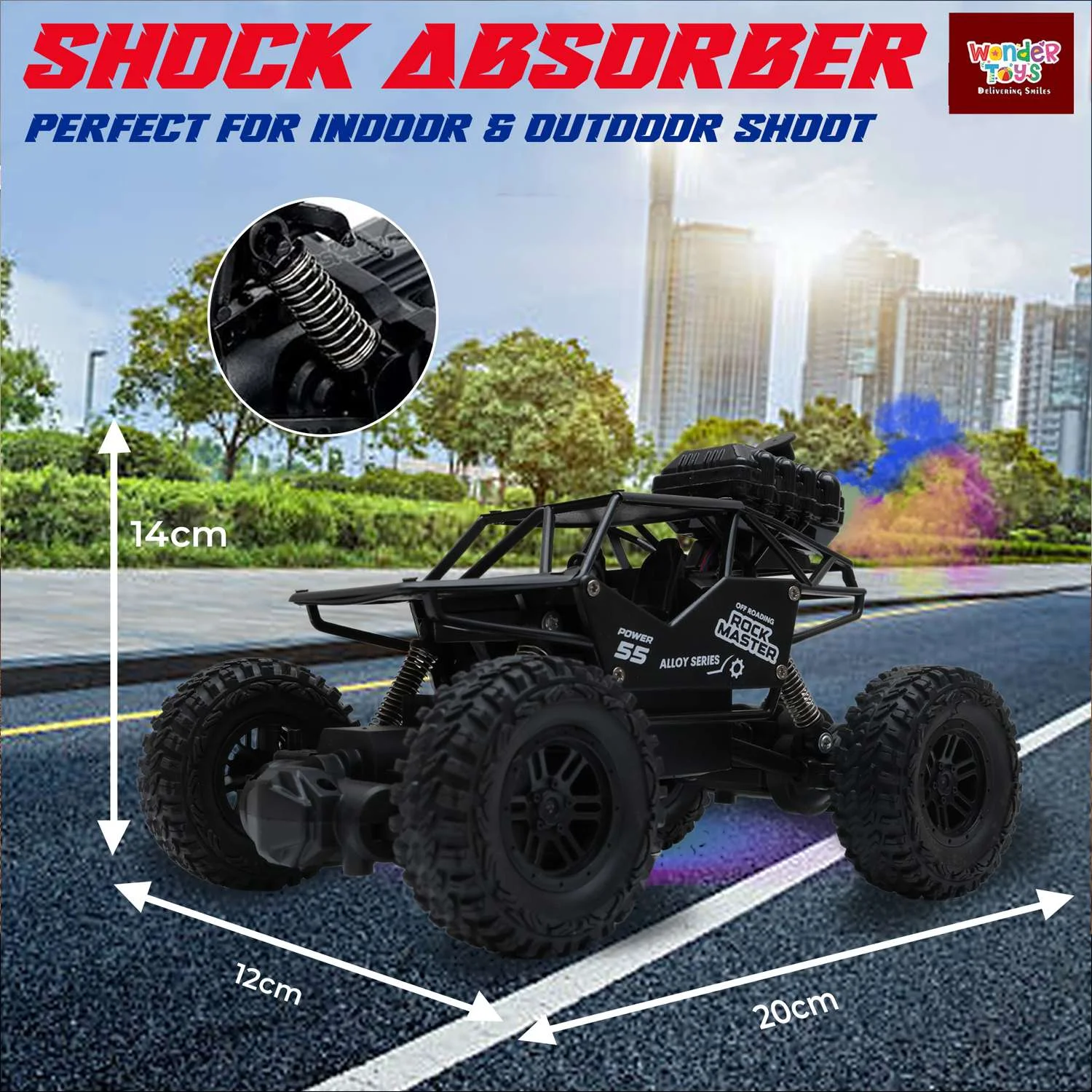 Rock Master/Crawler with Smoke Function