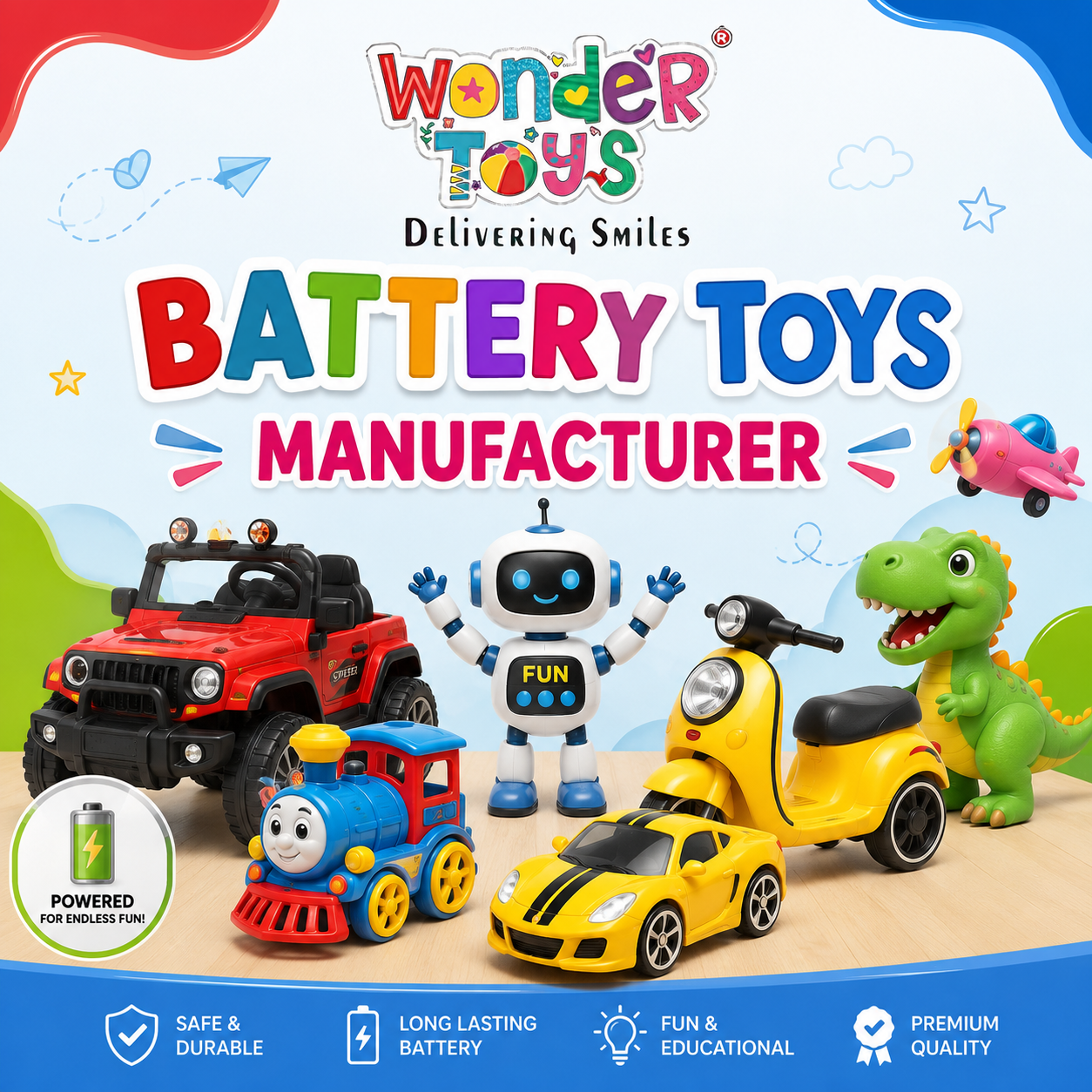 Battery Toys Manufacturer