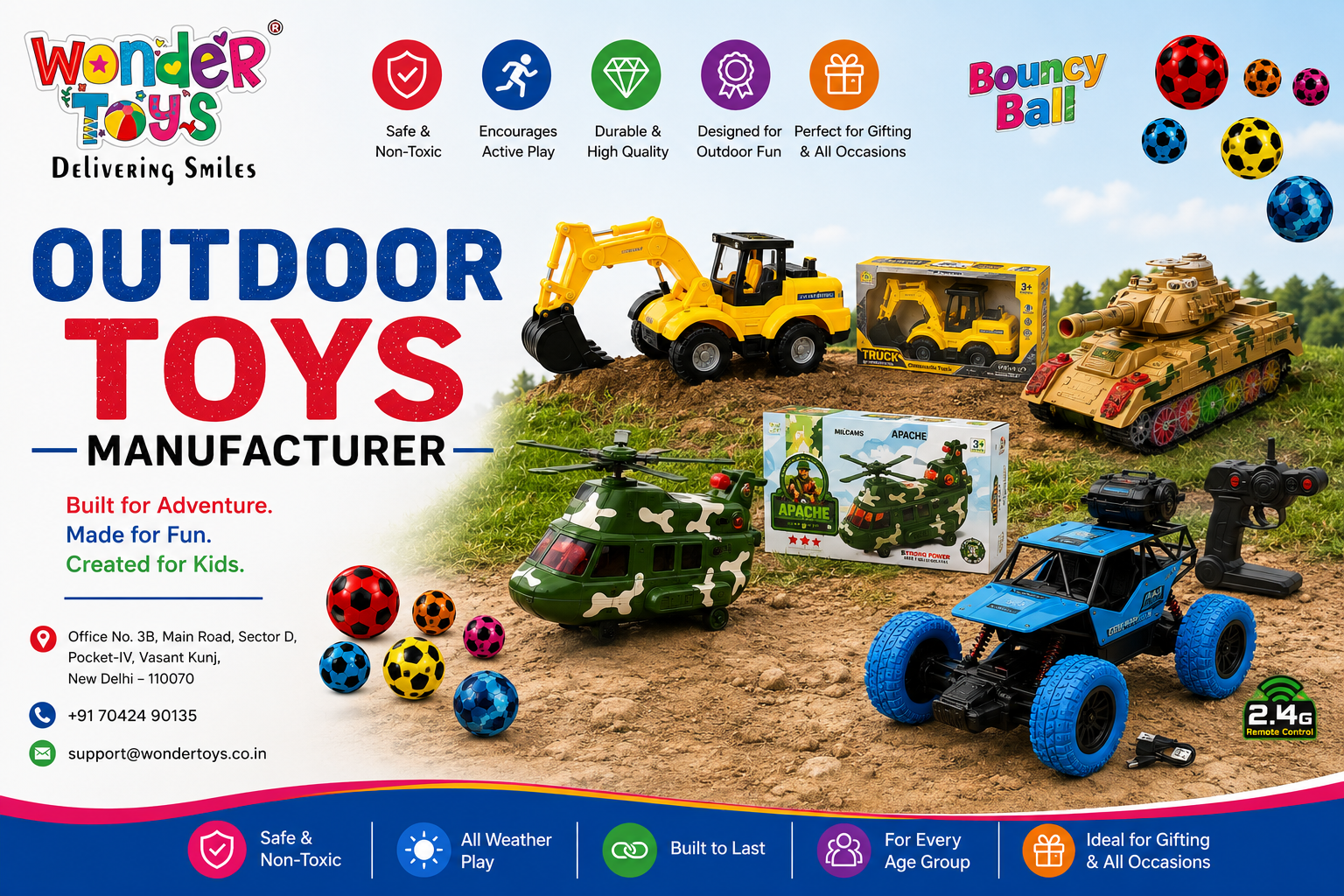 Outdoor Toys Manufacturer