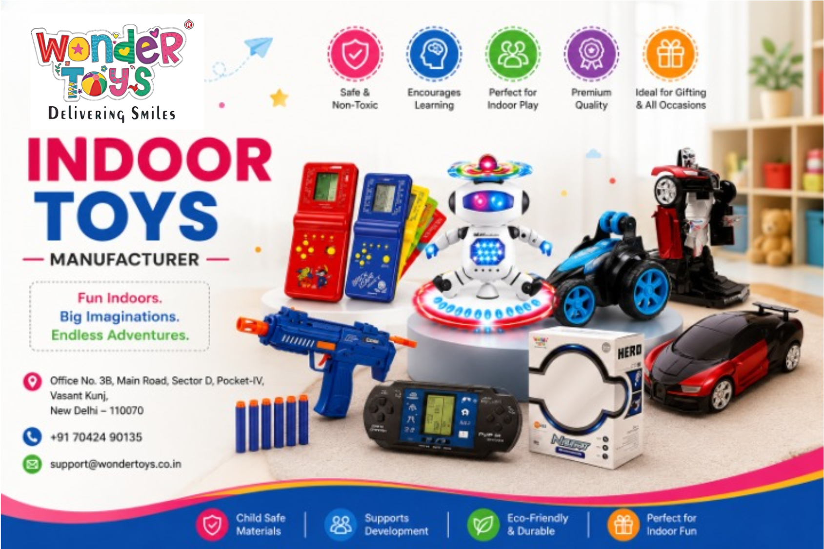 Indoor Toys Manufacturer