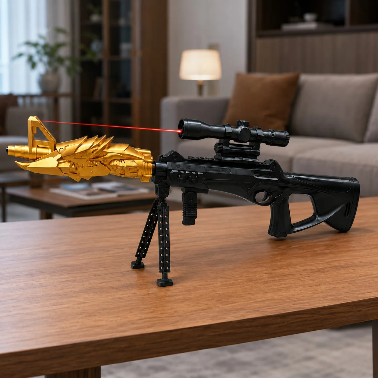 Laser Light Shooting Toy Gun