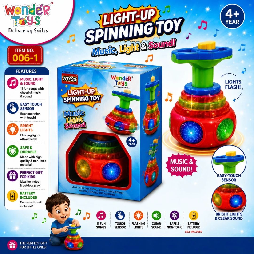 Light Up Spinning Toy