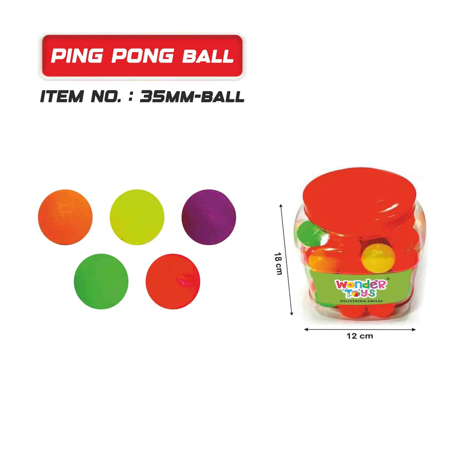 Ping Pong Ball 50 Pcs