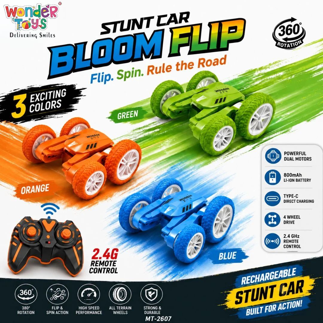Boom Flip Stunt Car