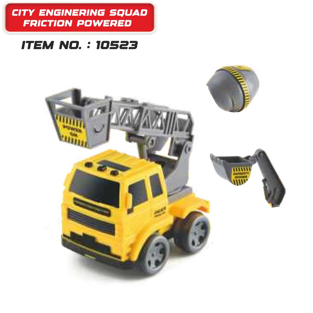 City Enginering Squad Friction Powered