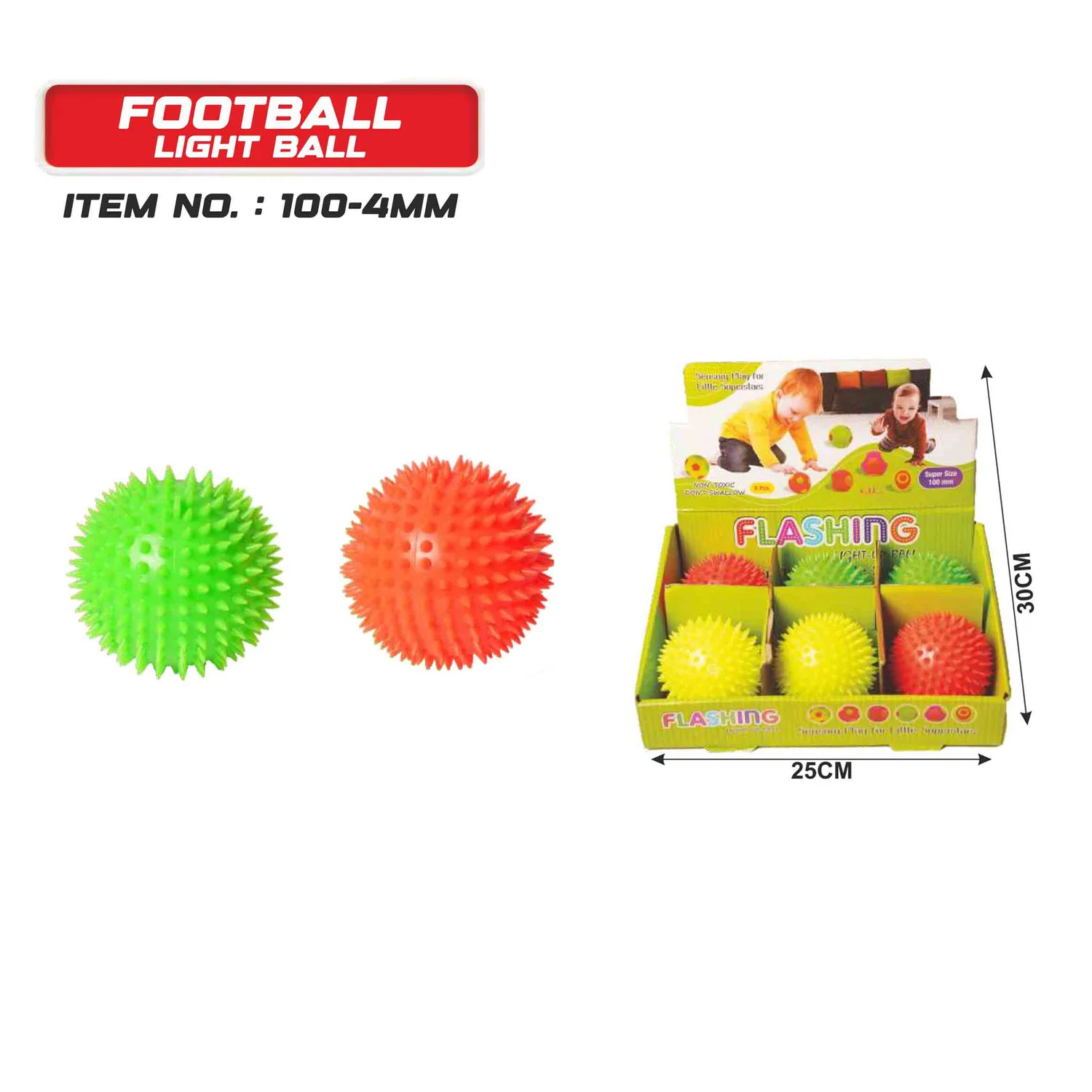 Football And Light Balls