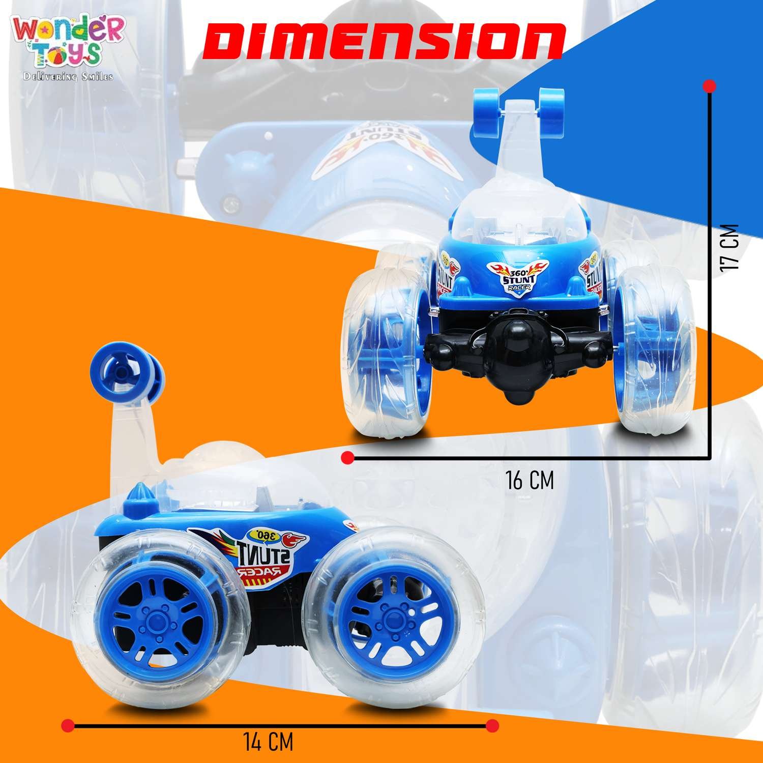 Stunt Rolling Car