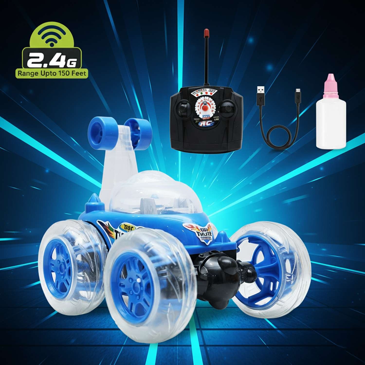 Stunt Rolling Car
