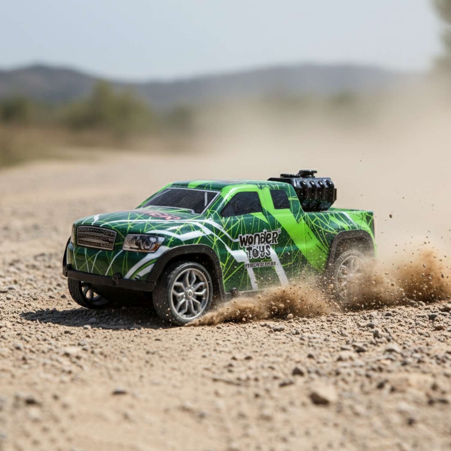 Off Road Chase Colorful Light Car