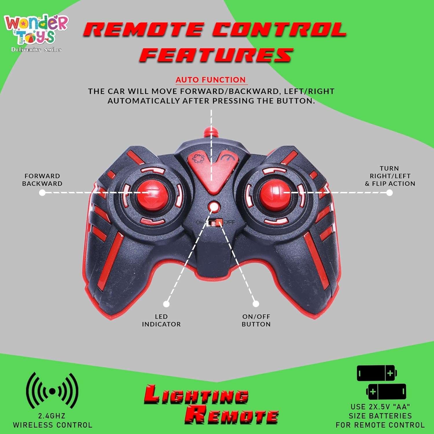 Gear Stunt Car Rechargeable