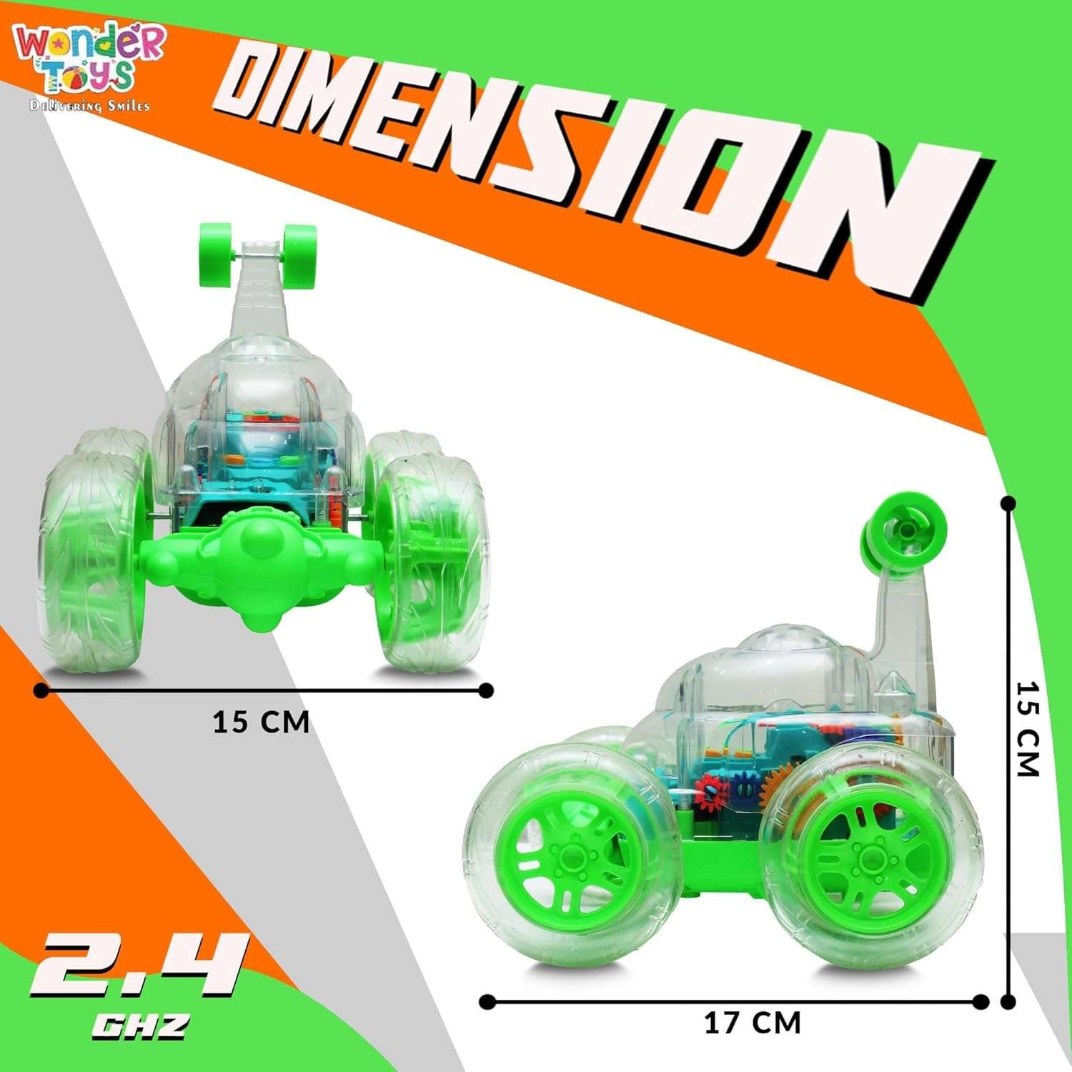 Gear Stunt Car Rechargeable