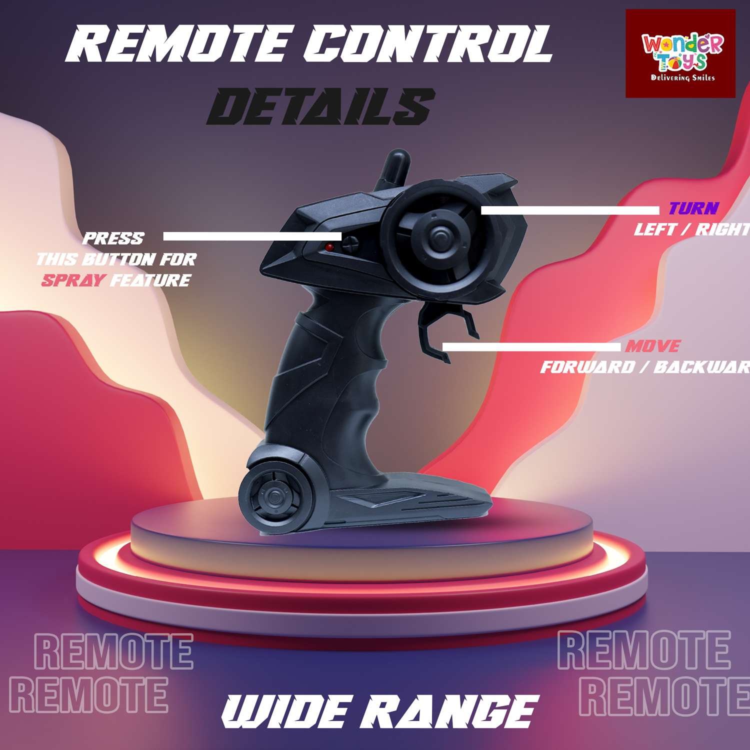 Rock Master/Crawler with Smoke Function Car