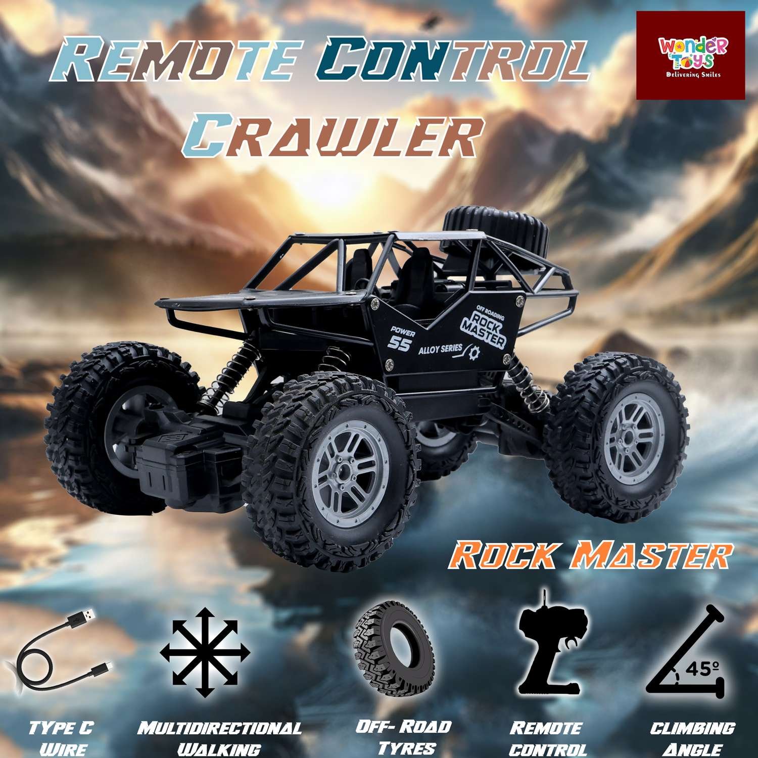 Rock Master Car Without Spray