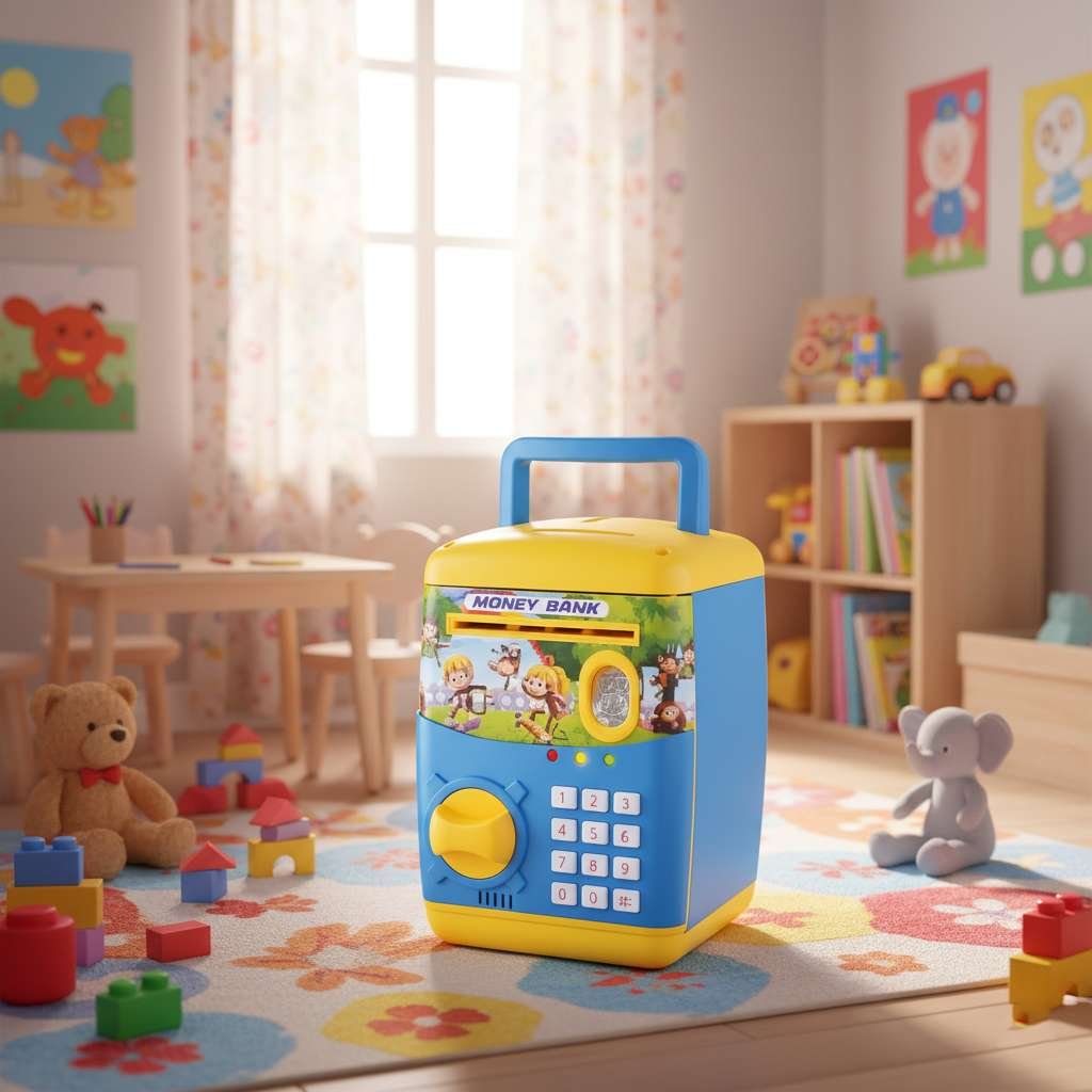 Money Bank With 11 Songs And Finger Touch