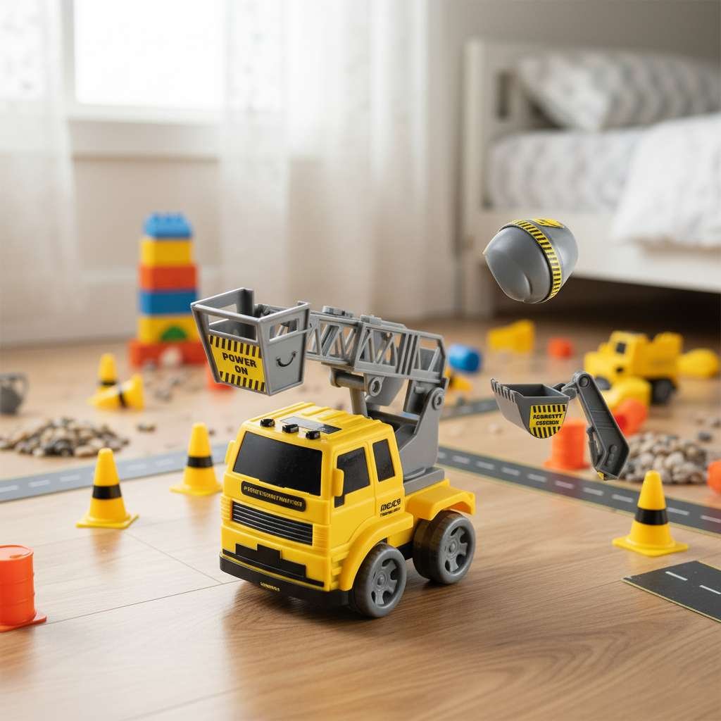 City Enginering Squad Friction Powered