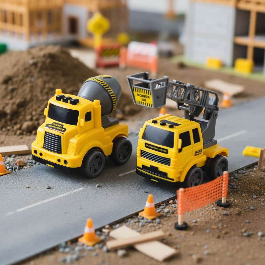City Enginering Squad Friction Powered