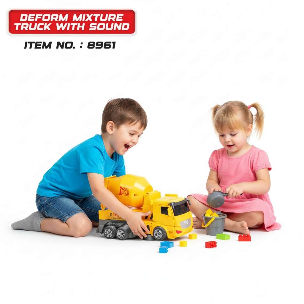 Deform Mixture Truck With Sound