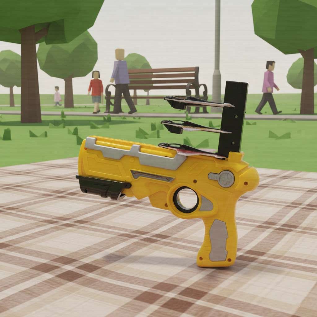 Aeroplane Shooting Gun