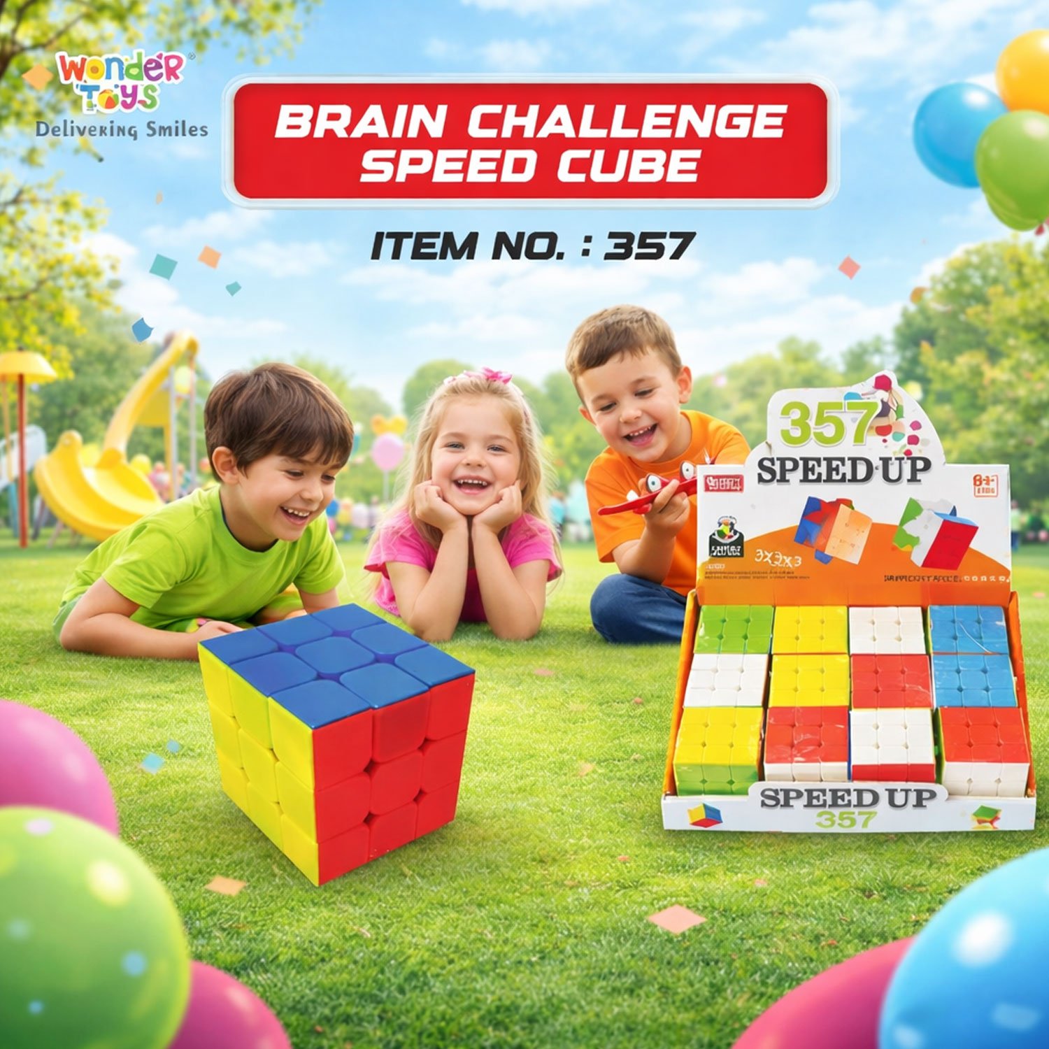 Brain Challenge Speed Cube