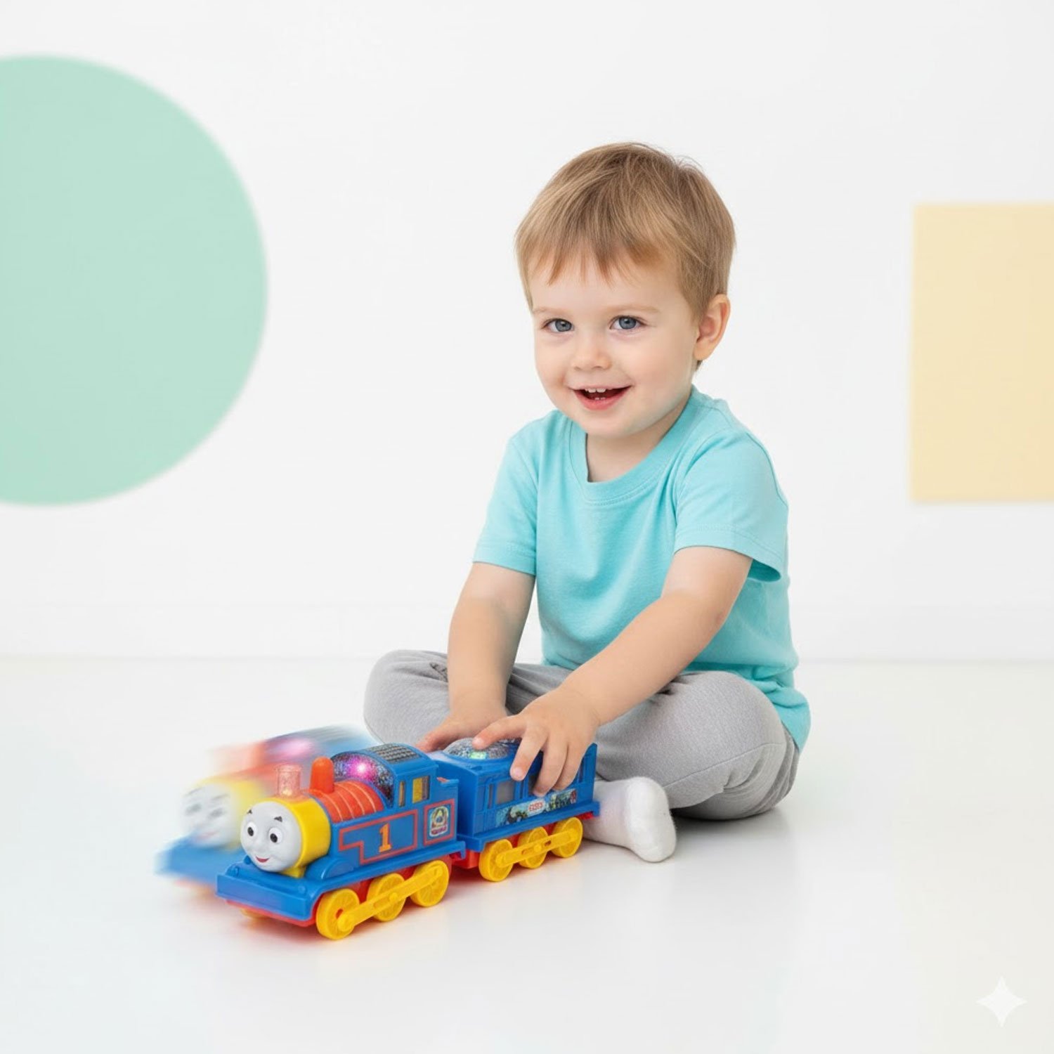 Train World With 3D Light & Sound