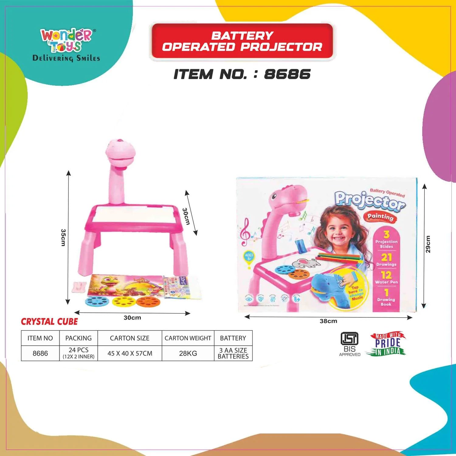 Battery Operated Projector