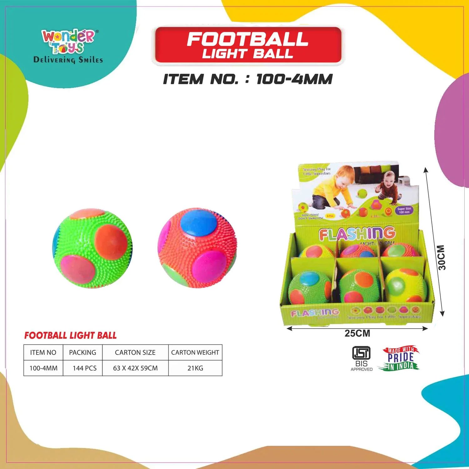 Football And Light Ball