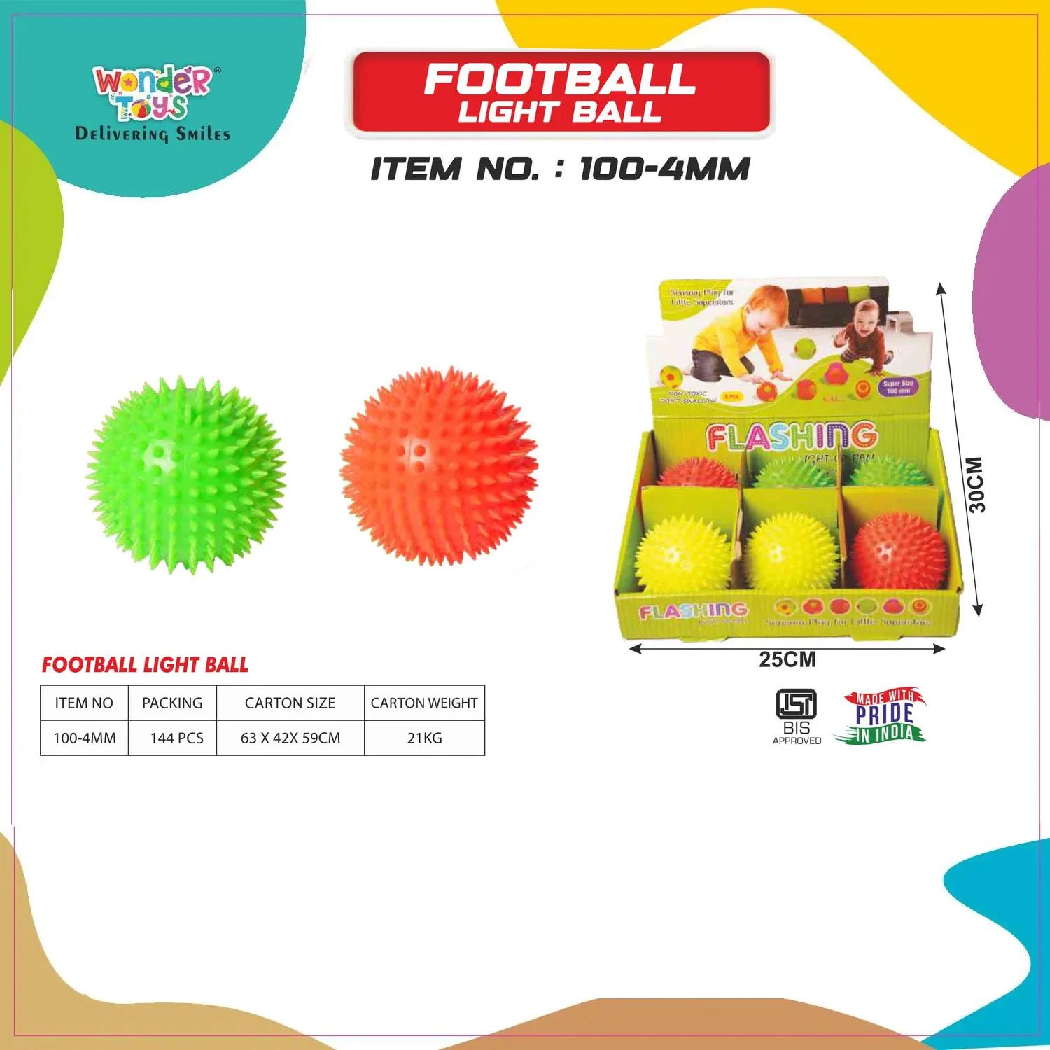 Football And Light Balls