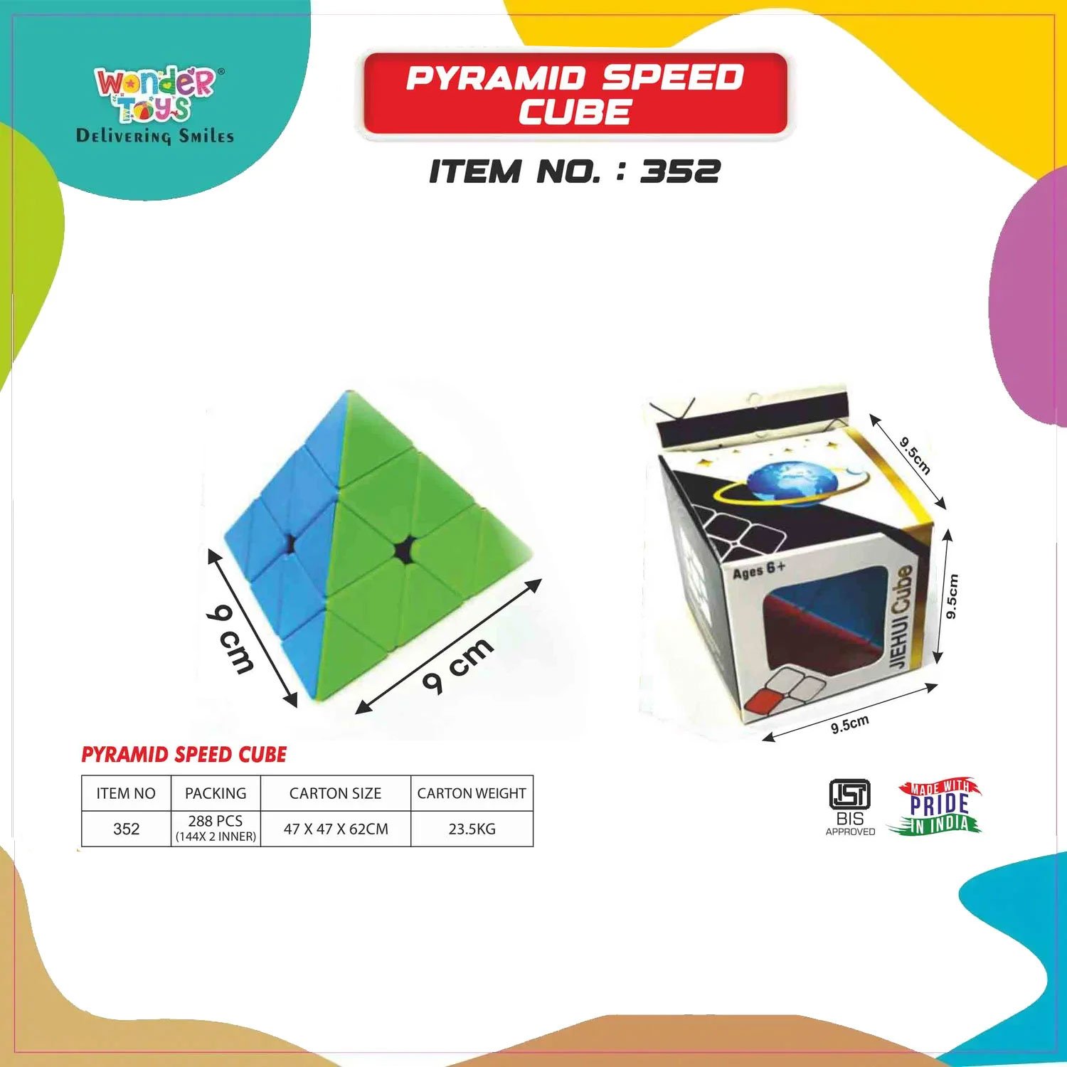 Pyramid Speed Cube