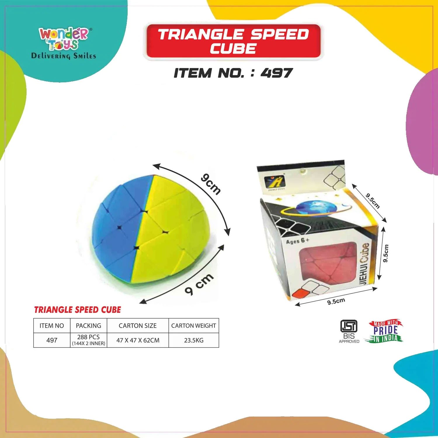 Triangle Speed Cube