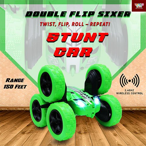 Double Flip Stunt 6 Wheels