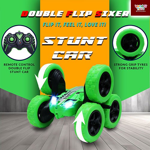 Double Flip Stunt 6 Wheels