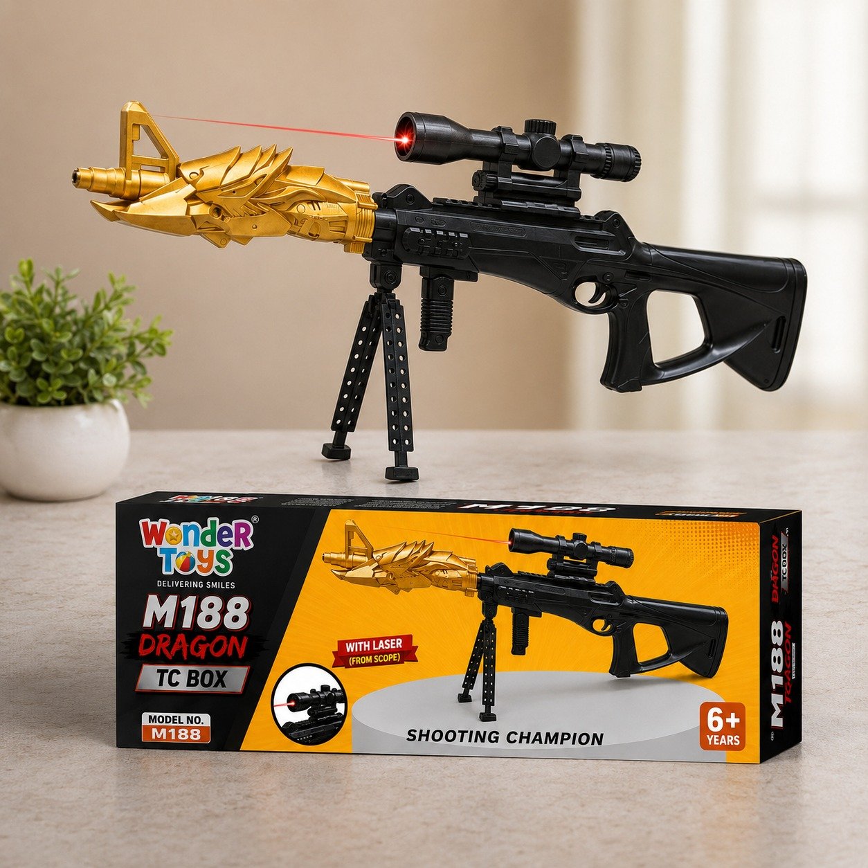 Laser Light Shooting Toy Gun