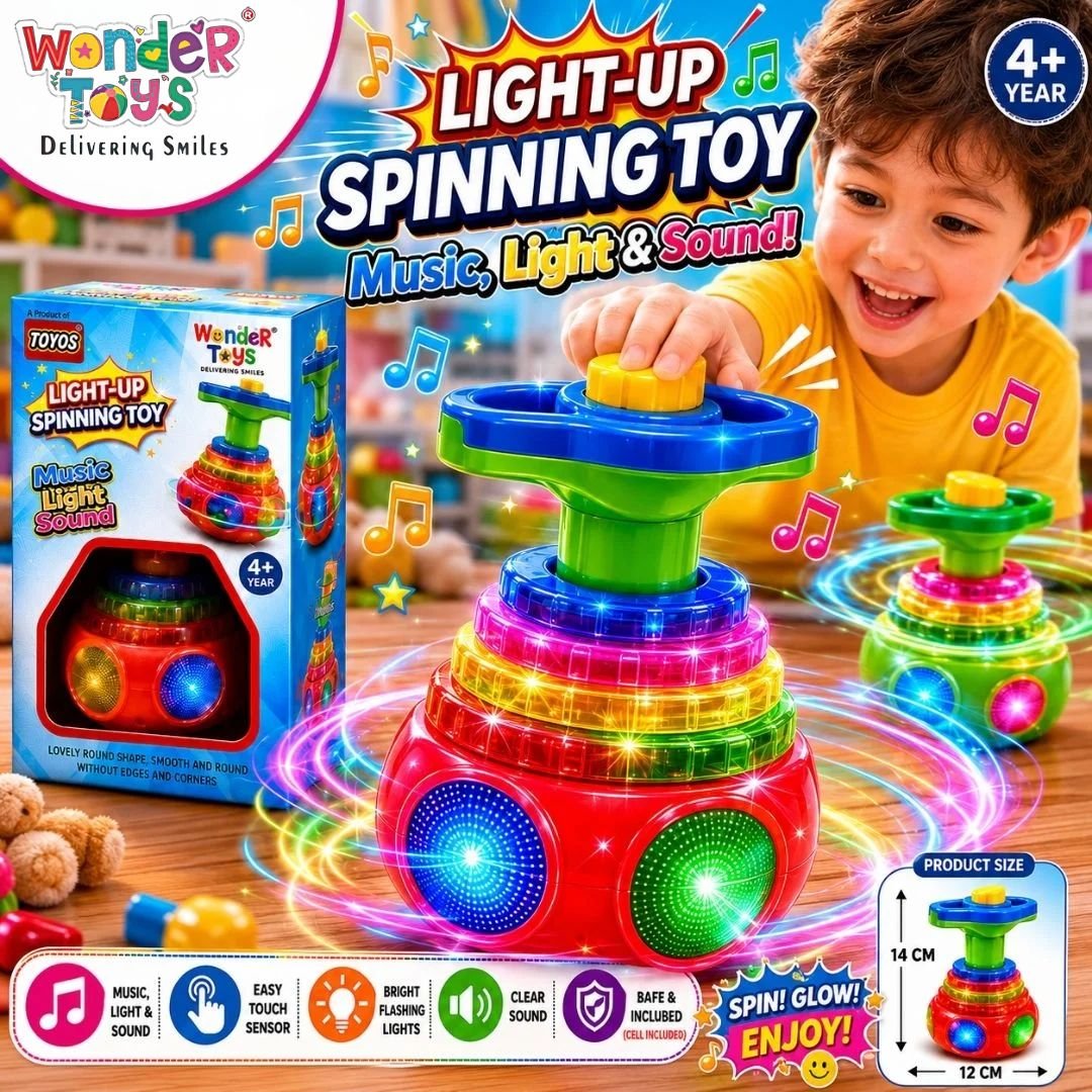 Light Up Spinning Toy