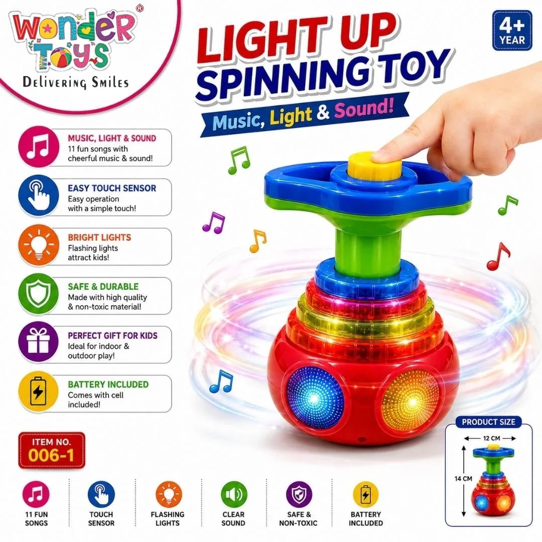 Light Up Spinning Toy