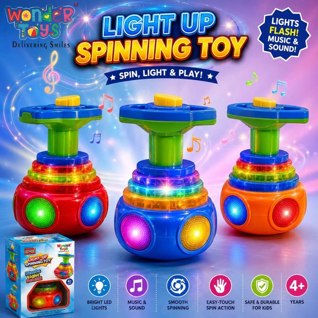 Light Up Spinning Toy