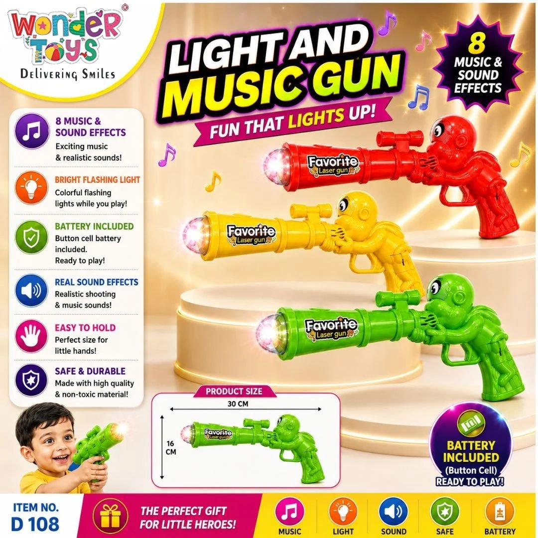 Light And Music Gun