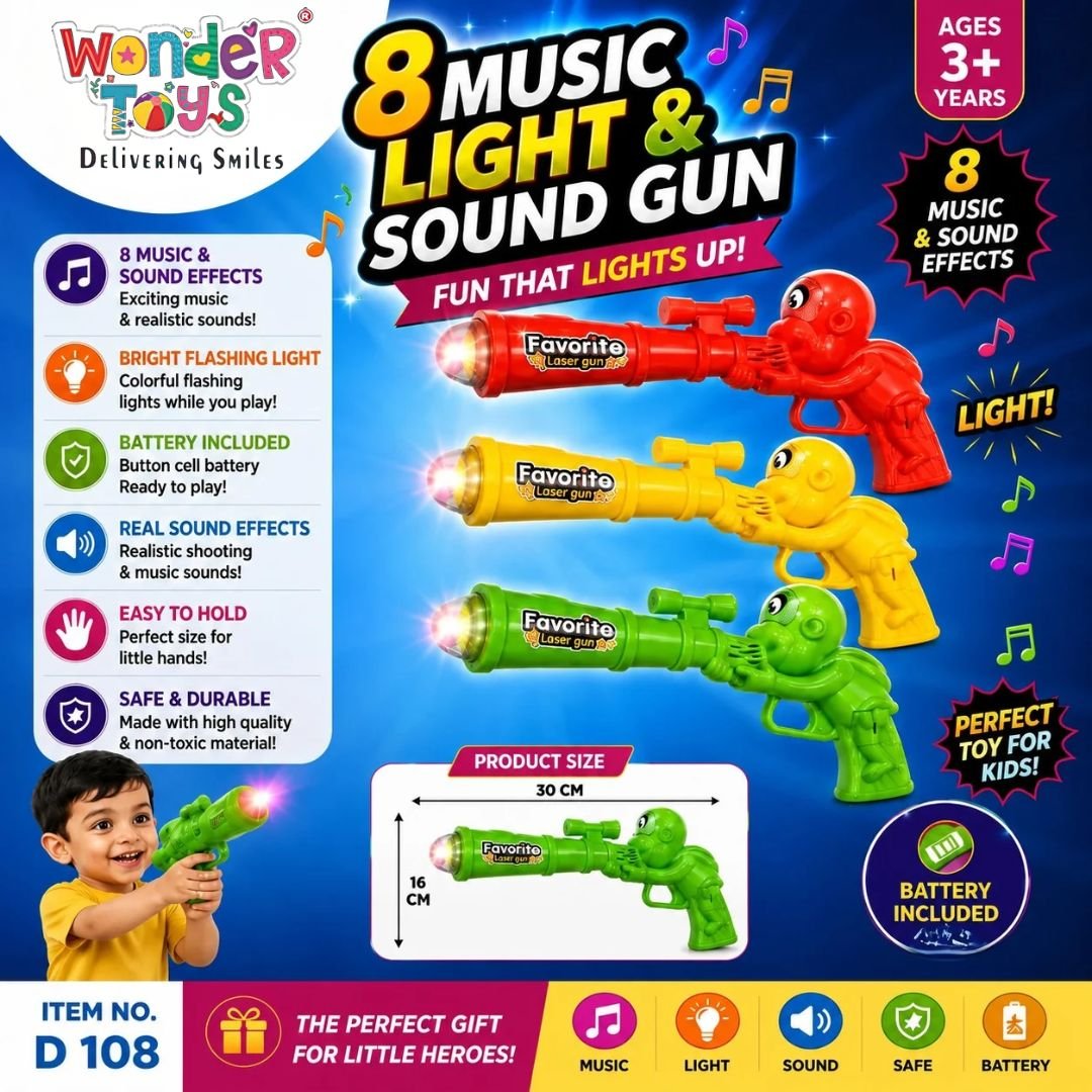 Light And Music Gun