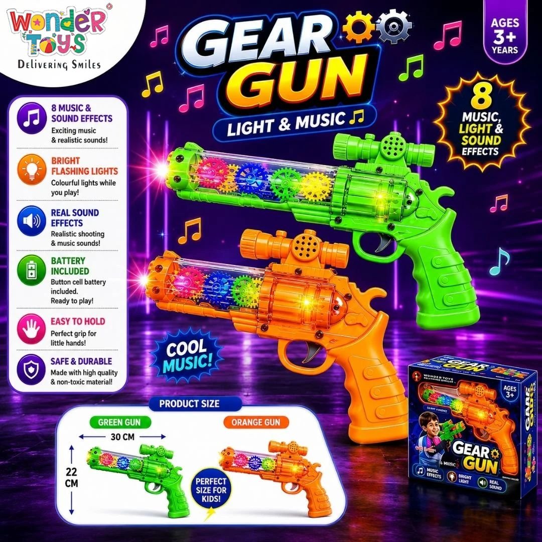 Gear Gun Toy