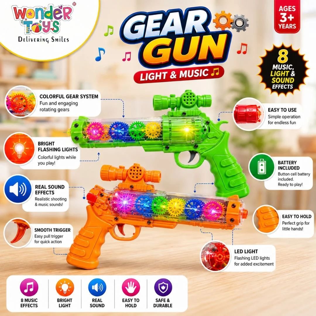 Gear Gun Toy