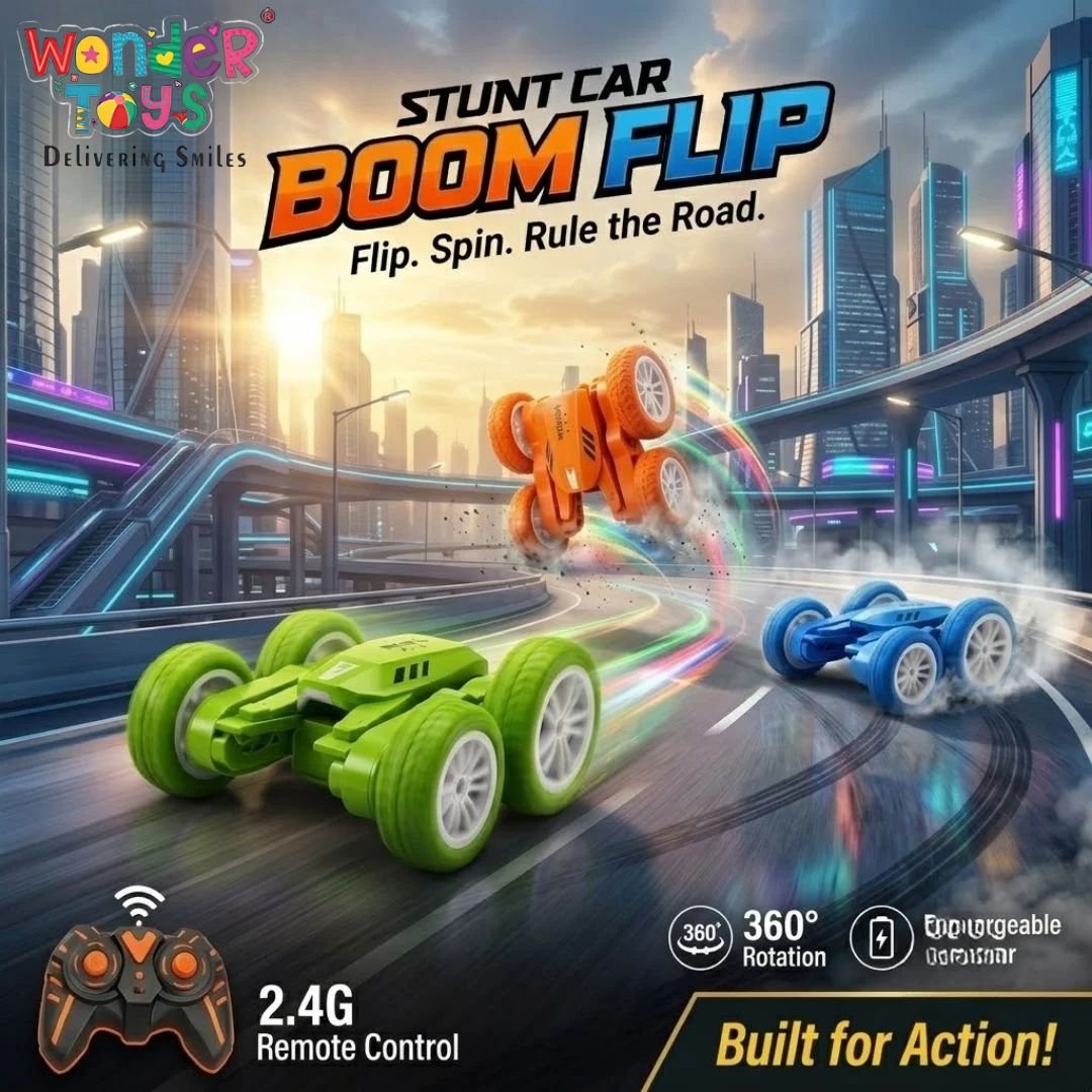Boom Flip Stunt Car