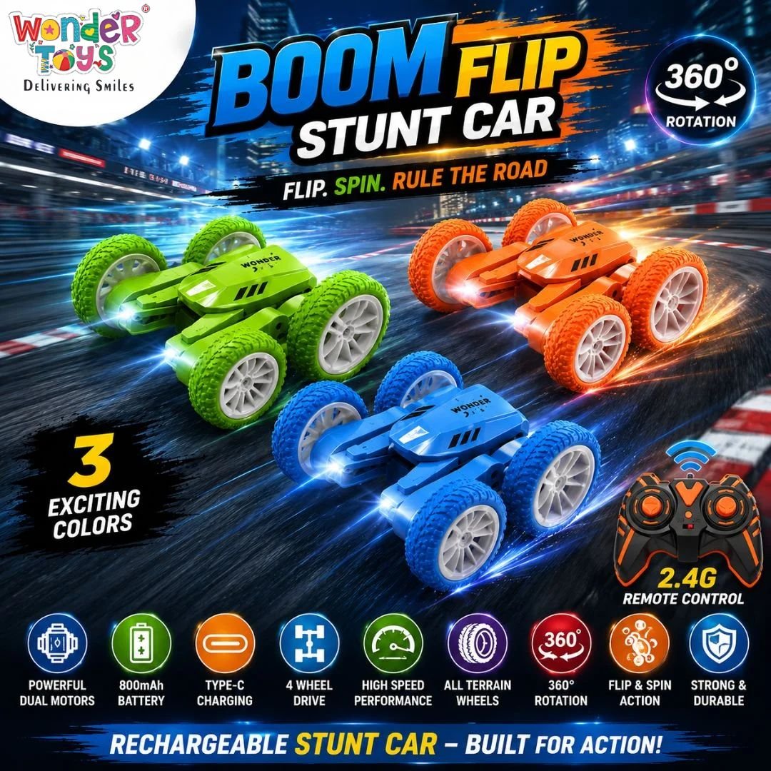 Boom Flip Stunt Car