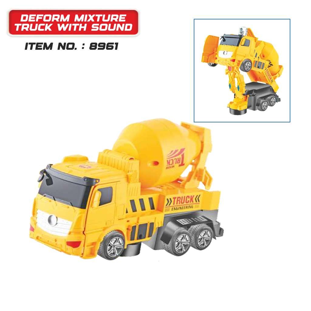 Deform Mixture Truck With Sound