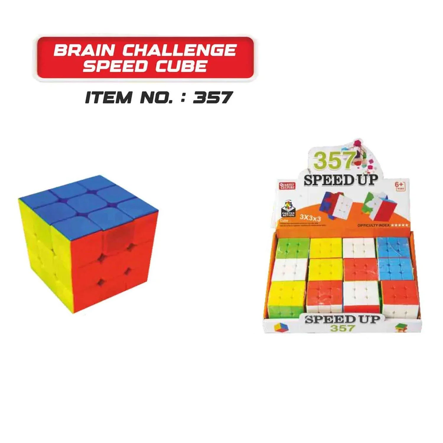 Brain Challenge Speed Cube