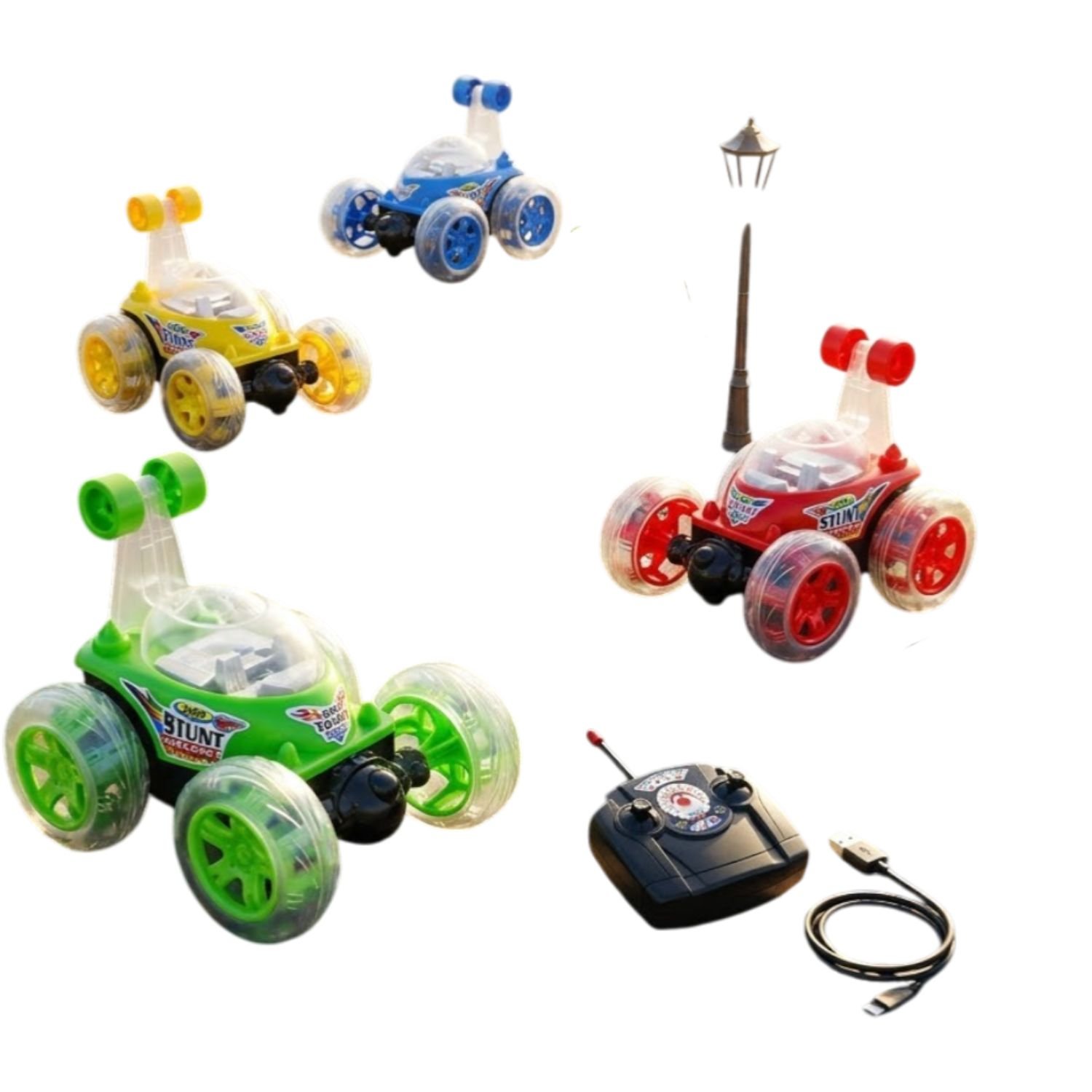 Stunt Rolling Cars
